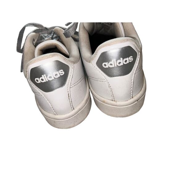 ADIDAS Cloudfoam Advantage Women's Size 7‎ White/Silver Shoes Art-AQ0528 - Picture 5 of 12